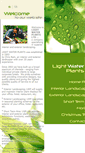 Mobile Screenshot of lightwaterplants.co.uk