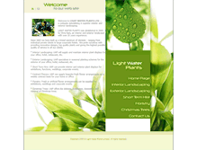 Tablet Screenshot of lightwaterplants.co.uk